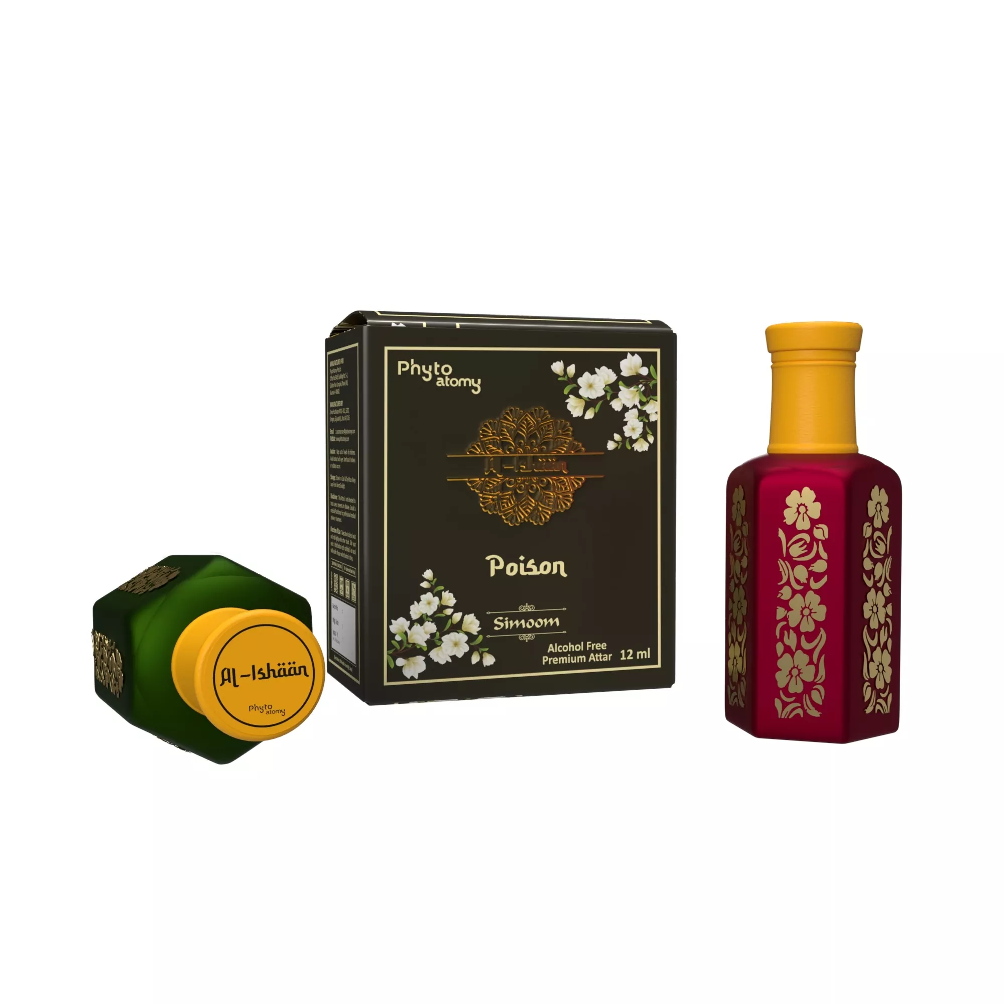 RBV B2B Al Ishan Poison Attar (12ml)-18 Pcs.